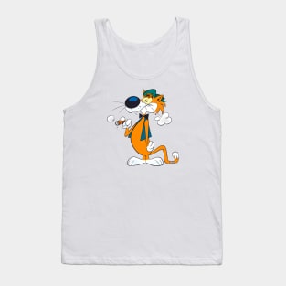 Smoking cat Tank Top